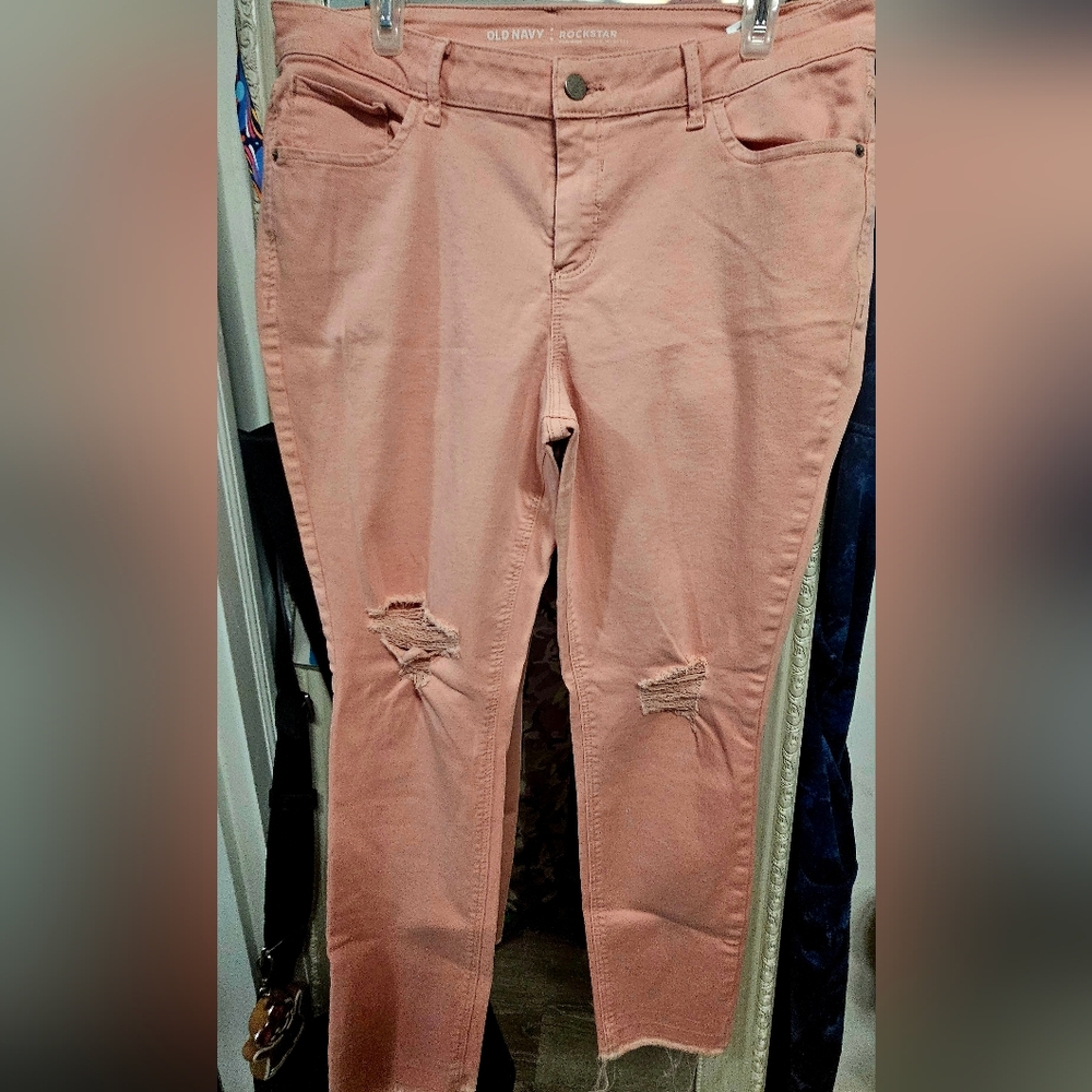 Old Navy Women's Pink Jeans